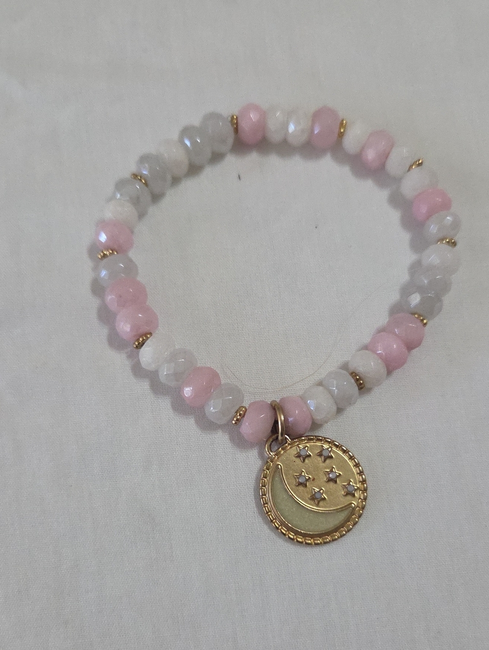 Chico's Opal Beaded Charm Bracelet